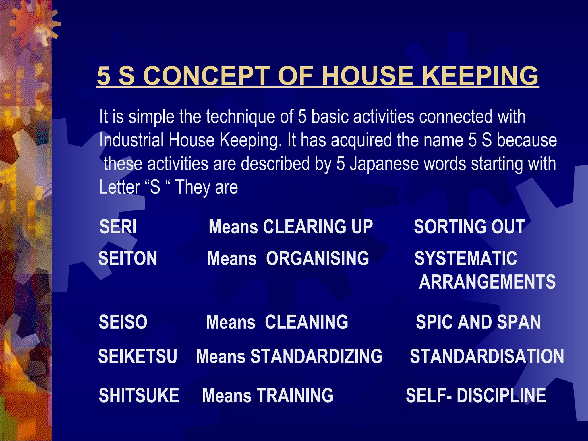5 s concept | PPT