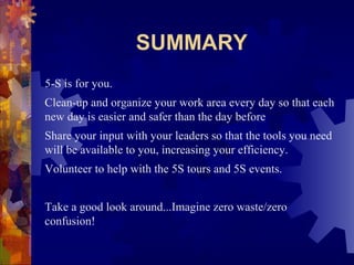 5 s concept | PPT
