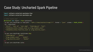 Case Study: Uncharted Spark Pipeline
© 2015 Uncharted Software Inc.
 