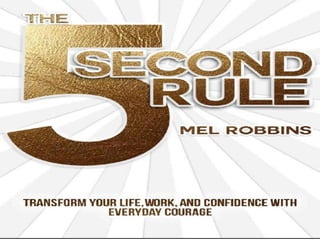5 seconds rule author mel robbins