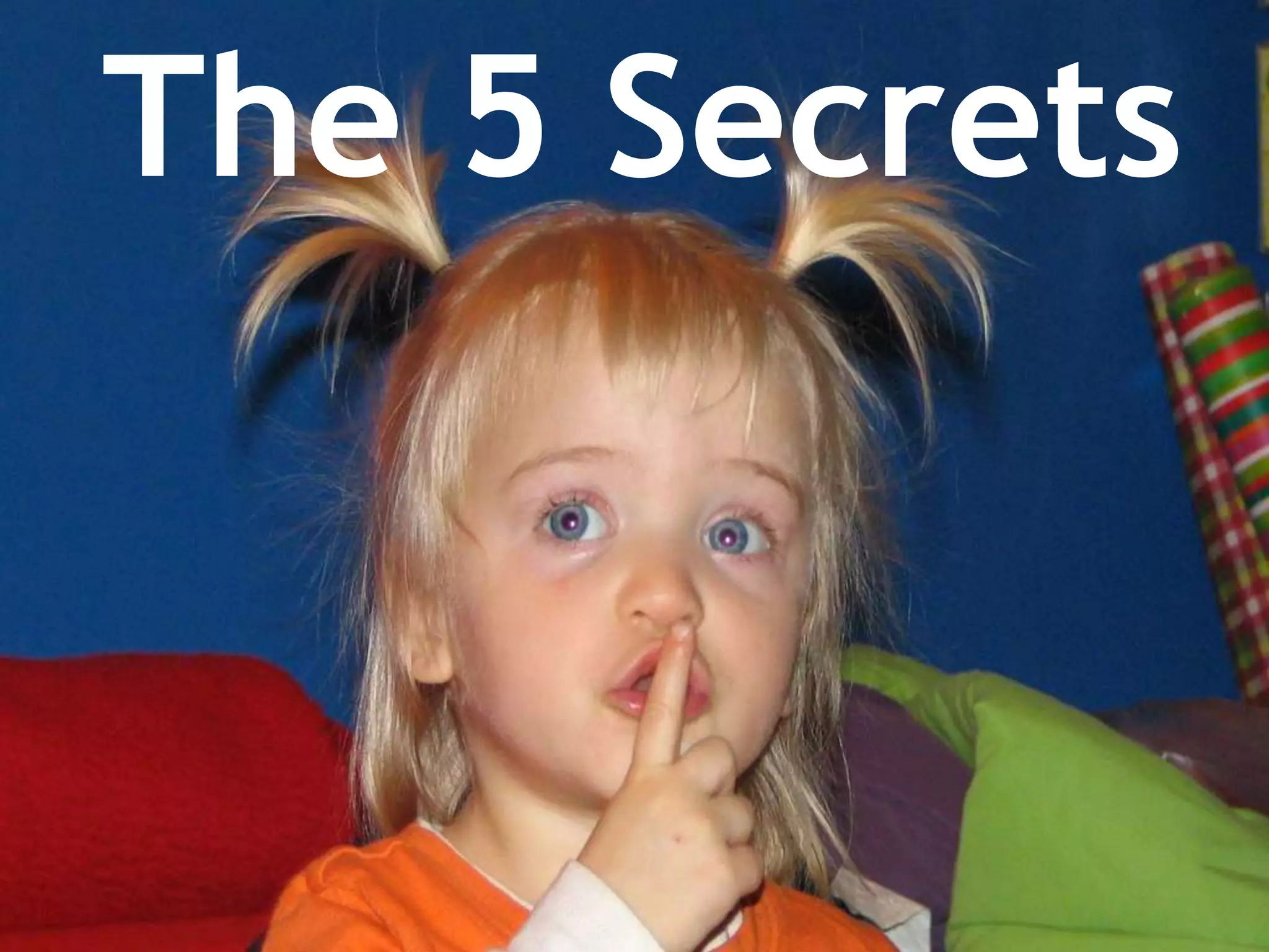 The 5 Secrets

 
