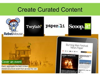 Create Curated Content

 