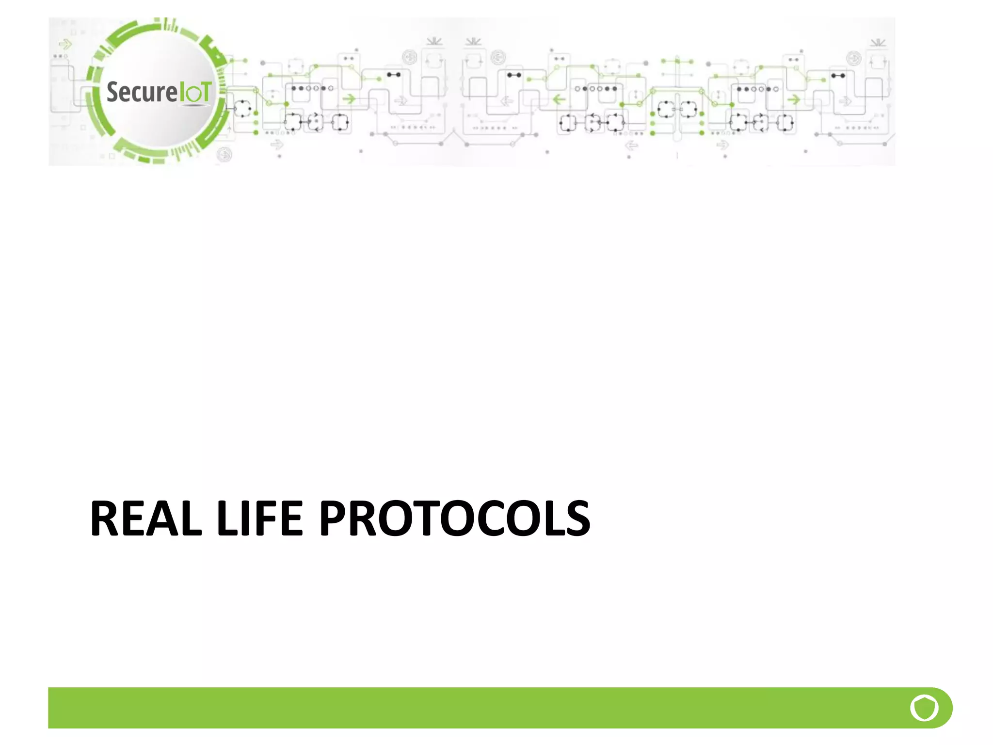 REAL LIFE PROTOCOLS
 