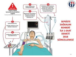 SEPSİSTE
SAĞKALIM
REHBERİ
İLK 1-SAAT
DEMETİ
2018
GÜNCELLEMESİ
48
 