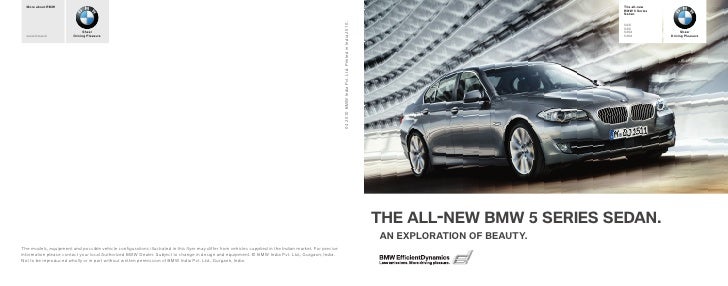 The New Bmw 5 Series F10