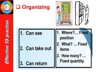 ❑ Organizing
 