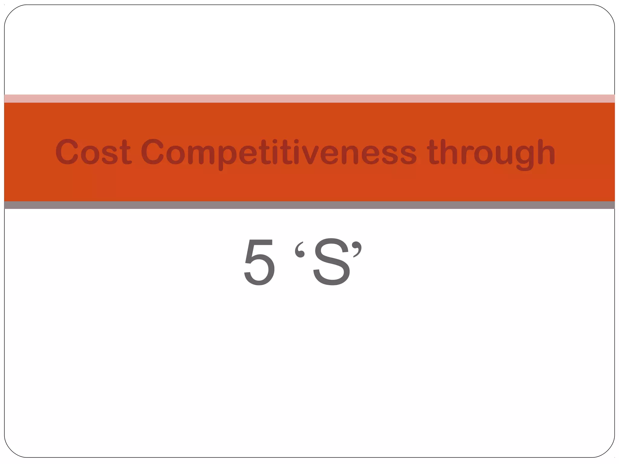 5 s for store | PPT