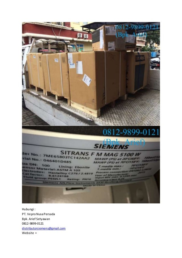 081298990121 (Bpk. Arief). Siemens flow meter price