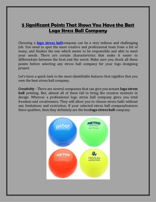 best stress ball
