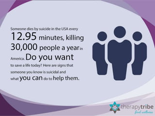 5 signs a person is suicidal 