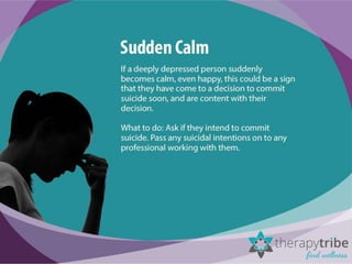 5 signs a person is suicidal 