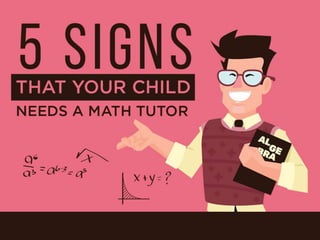 5 Signs That Your Child Needs A Math Tutor
 