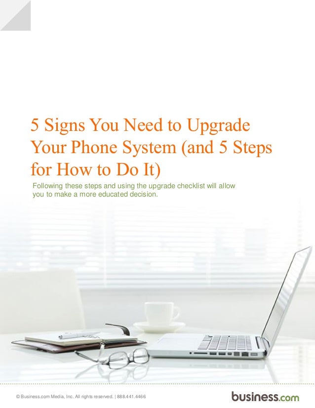 5 Signs You Need to Upgrade Your Phone System Guide