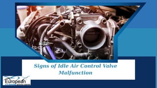 5 Signs Your BMW Idle Control Valve May Be Failing PPTX