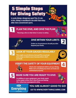 5 simple steps for diving safety