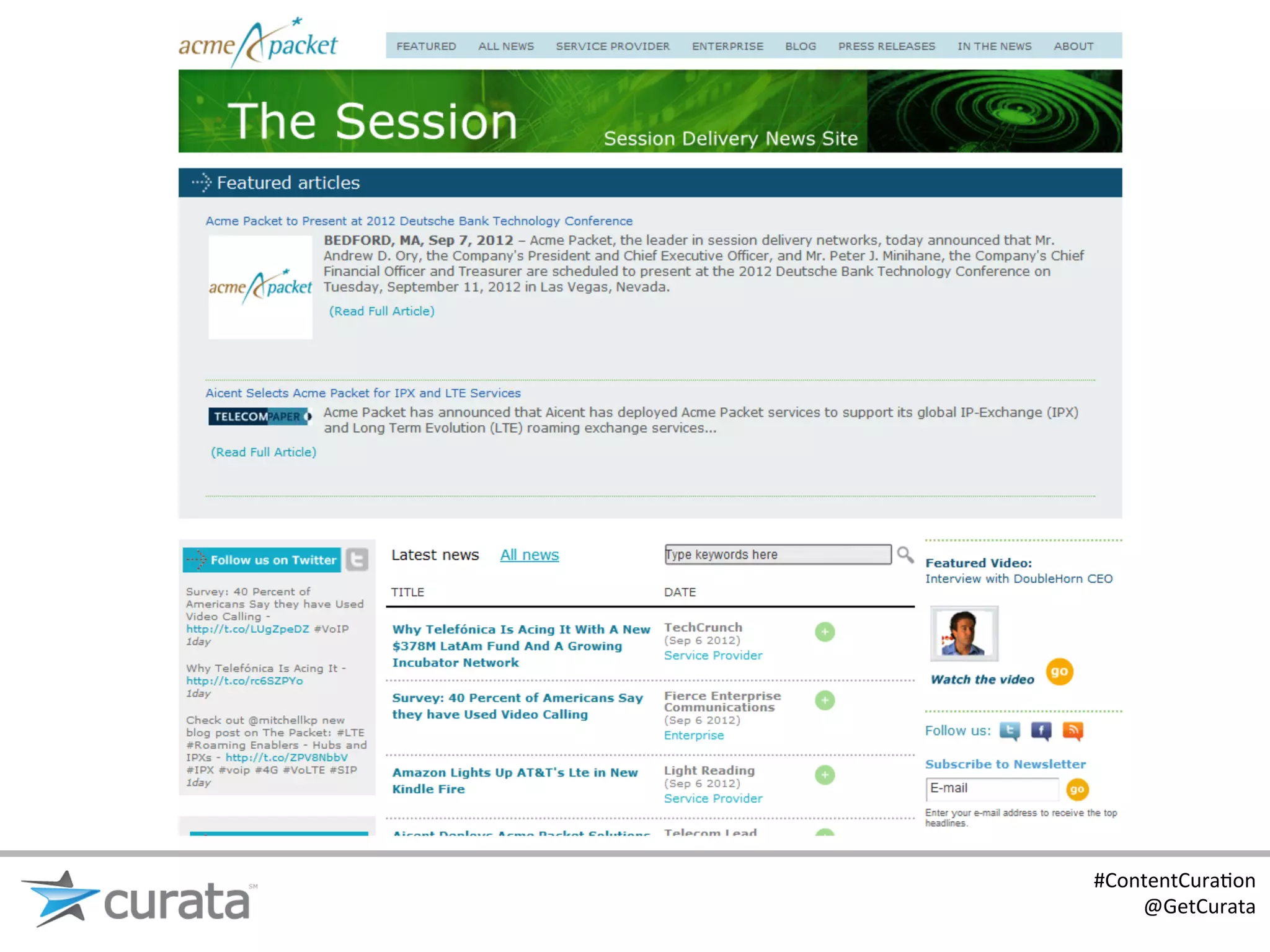 #ContentCura:on	
  
    @GetCurata	
  
 