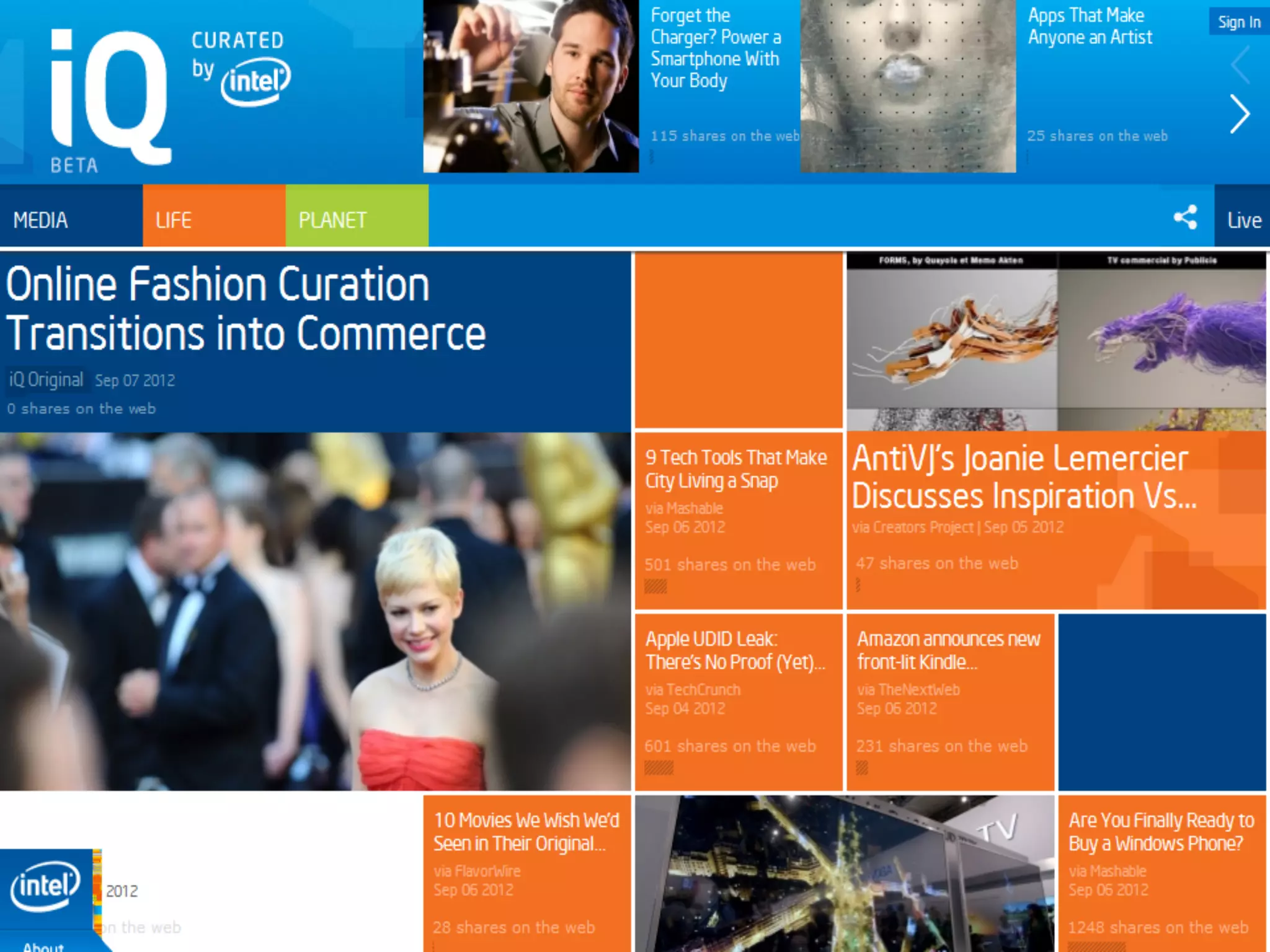 #ContentCura:on	
  
    @GetCurata	
  
 