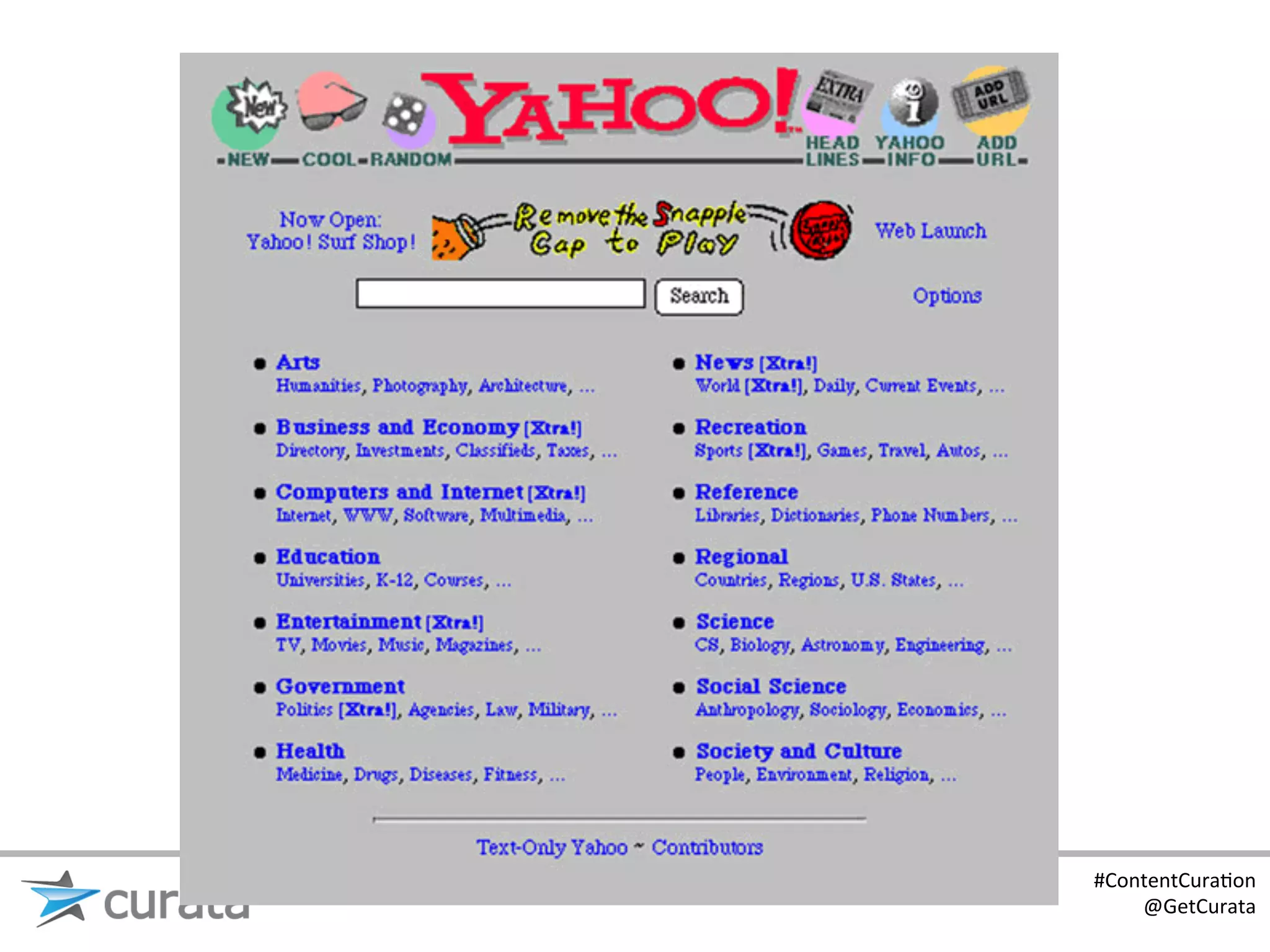 #ContentCura:on	
  
    @GetCurata	
  
 