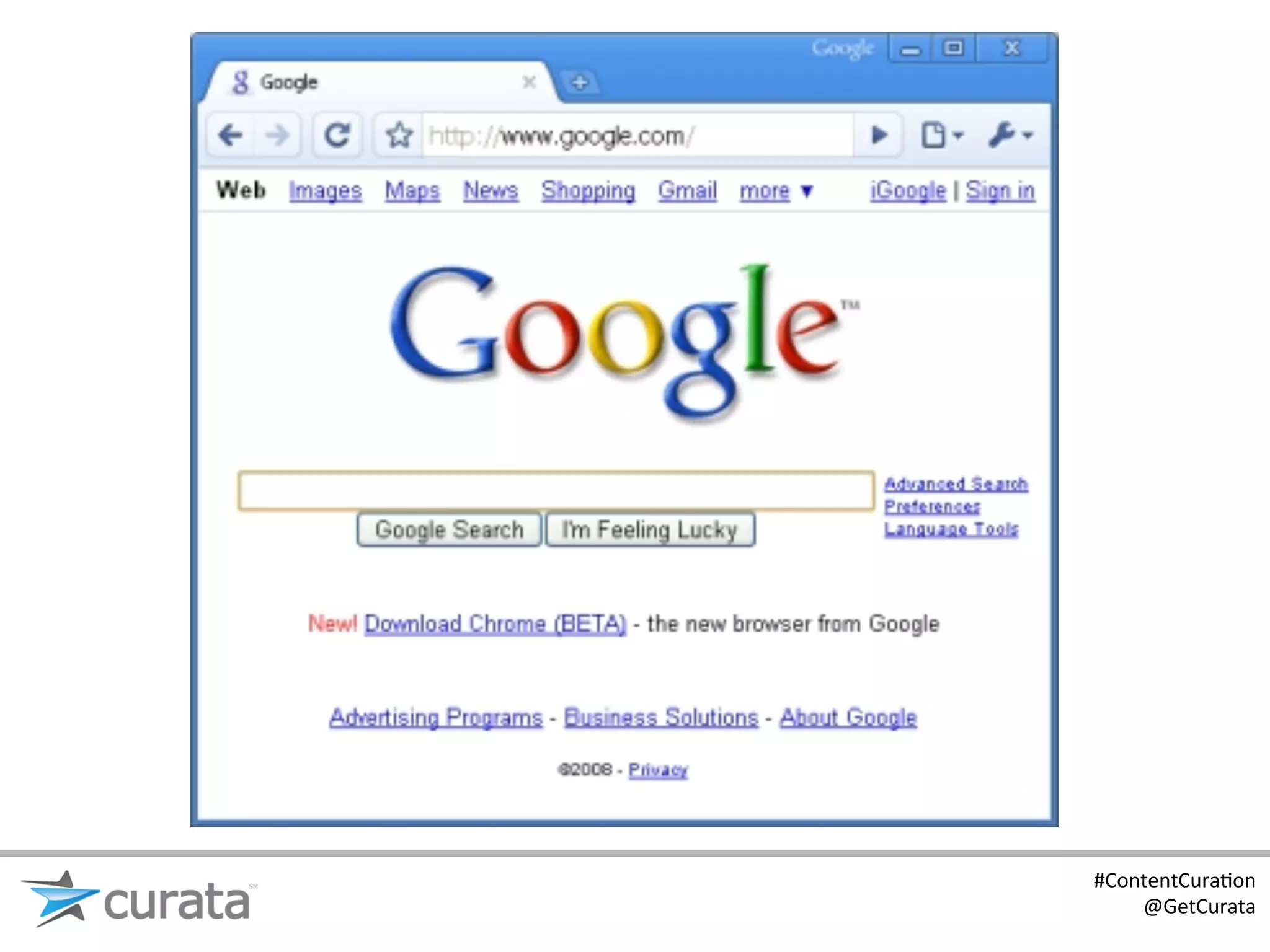 #ContentCura:on	
  
    @GetCurata	
  
 