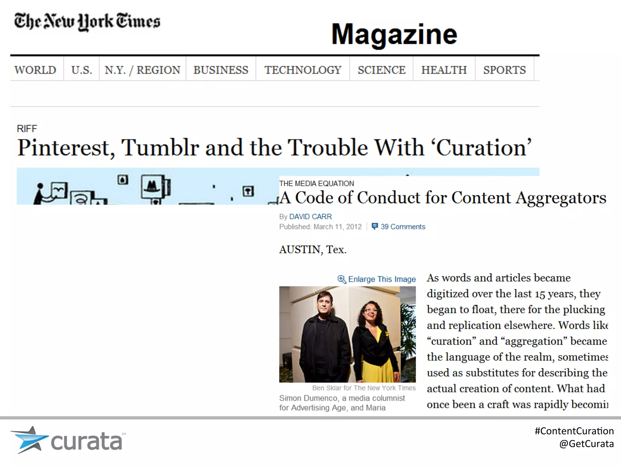 #ContentCura:on	
  
    @GetCurata	
  
 