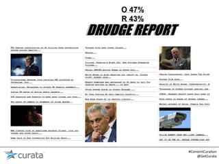 #ContentCura:on	
  
    @GetCurata	
  
 