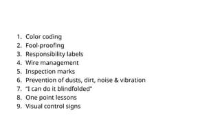 5s in the workplace/ sanitation/ cleanliness | PPTX