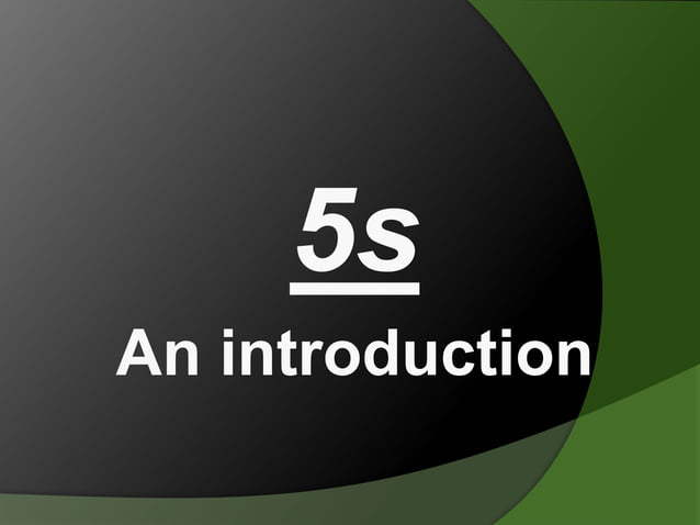5s introduction presentation