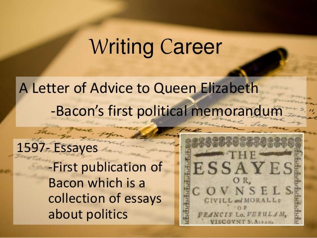 bacon of essay