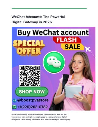 5 Sites to Buy WeChat Account in USA UK 2025.pdf