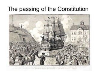 The passing of the Constitution 