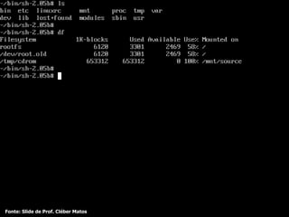 Fonte: Slide de Prof. Cléber Matos 