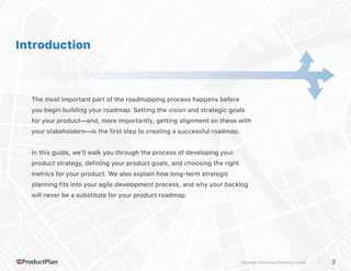 Strategic roadmap planning guide