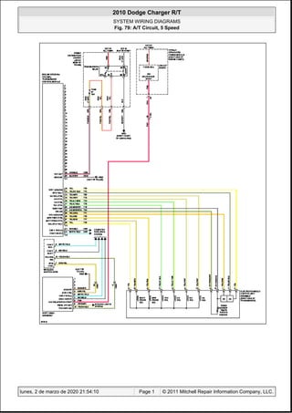 2010 Dodge Charger R/T
SYSTEM WIRING DIAGRAMS
Fig. 79: A/T Circuit, 5 Speed
2010 Dodge Charger R/T
SYSTEM WIRING DIAGRAMS
Fig. 79: A/T Circuit, 5 Speed
lunes, 2 de marzo de 2020 21:54:06 Page 1 © 2011 Mitchell Repair Information Company, LLC.
lunes, 2 de marzo de 2020 21:54:10 Page 1 © 2011 Mitchell Repair Information Company, LLC.
 