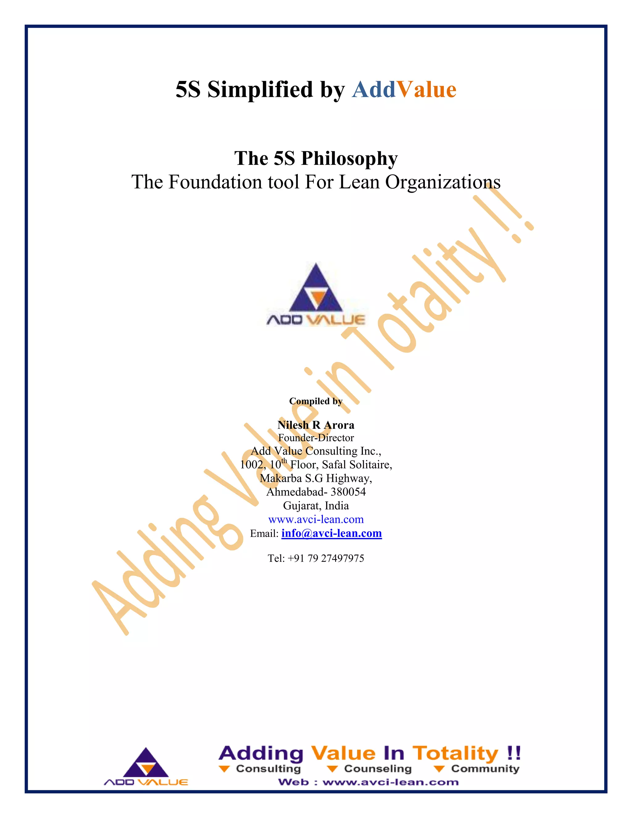 5s Philosophy | PDF