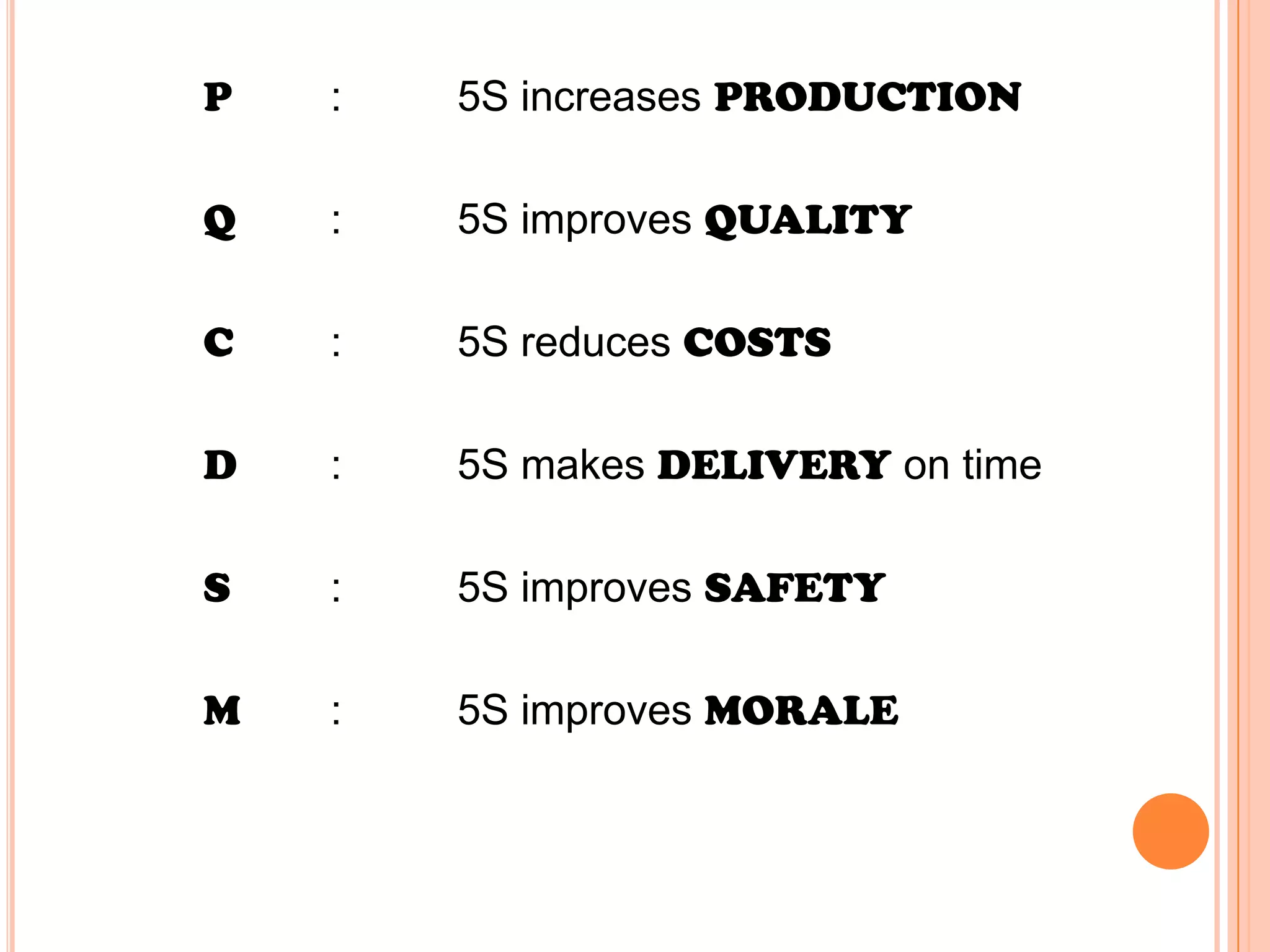 5 s powerpoint presentation | PPTX