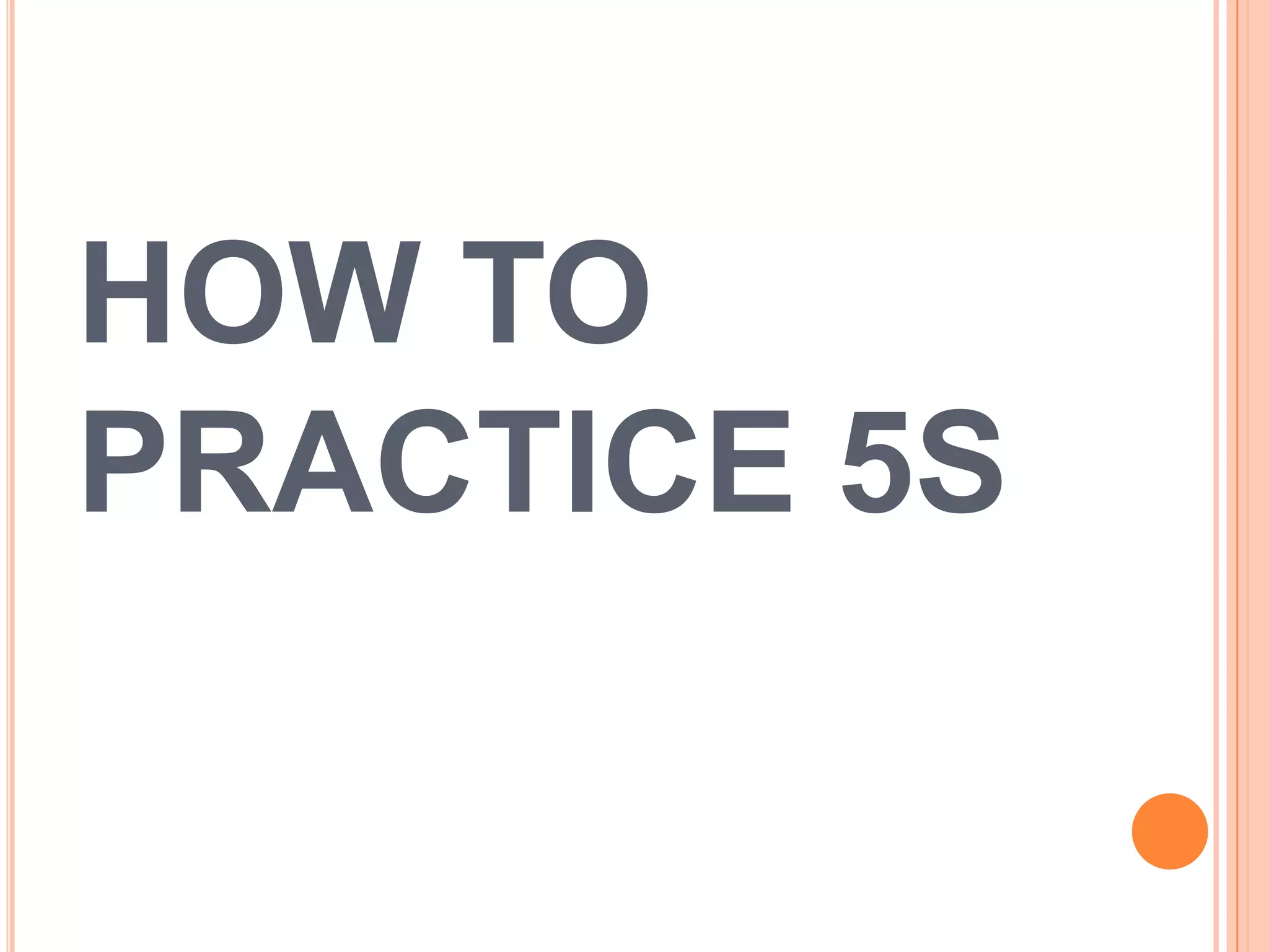 5 s powerpoint presentation | PPTX