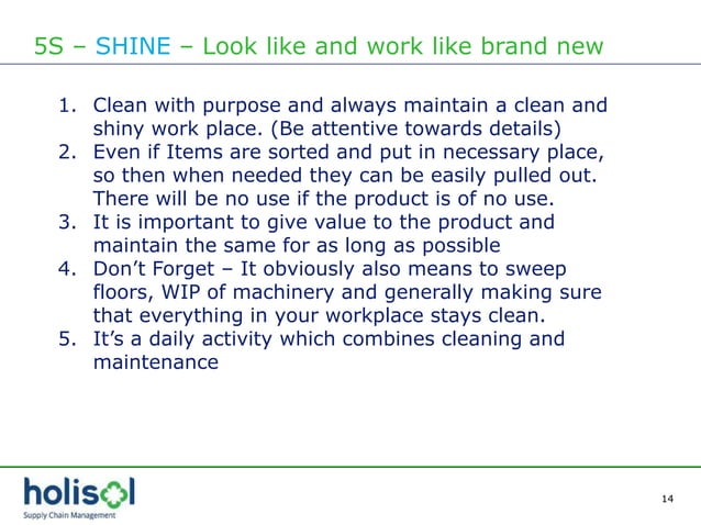 5S implementation workshop | PPTX | Indoor Environmental Quality | Home ...