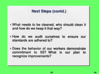 5 S Presentation Basic Training | PPT