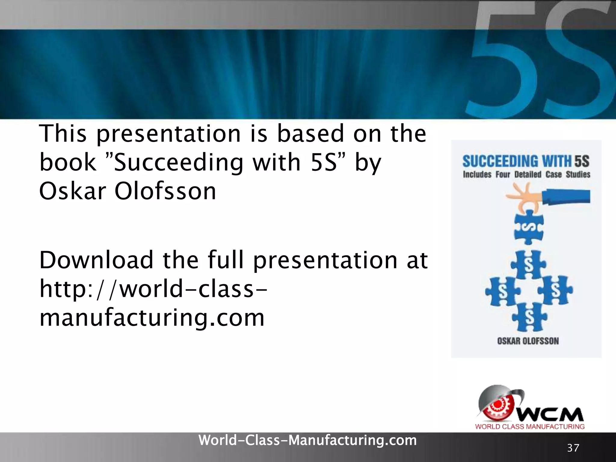 5s Lean Presentation | PPTX