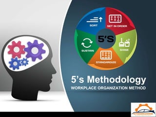 5’s Methodology
WORKPLACE ORGANIZATION METHOD
 