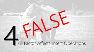 INTELLIGENT DATA SOLUTIONS WWW.PRAGMATICWORKS.COM16
Fill Factor Affects Insert Operations
 