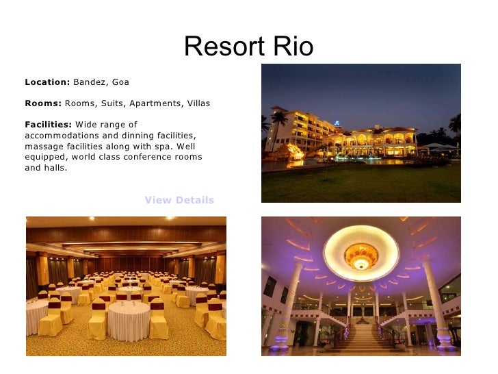 5 Star Hotels in Goa Luxury in Goa for all kind of tours