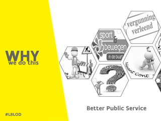 WHY
#LBLOD
we do this
Better Public Service
 