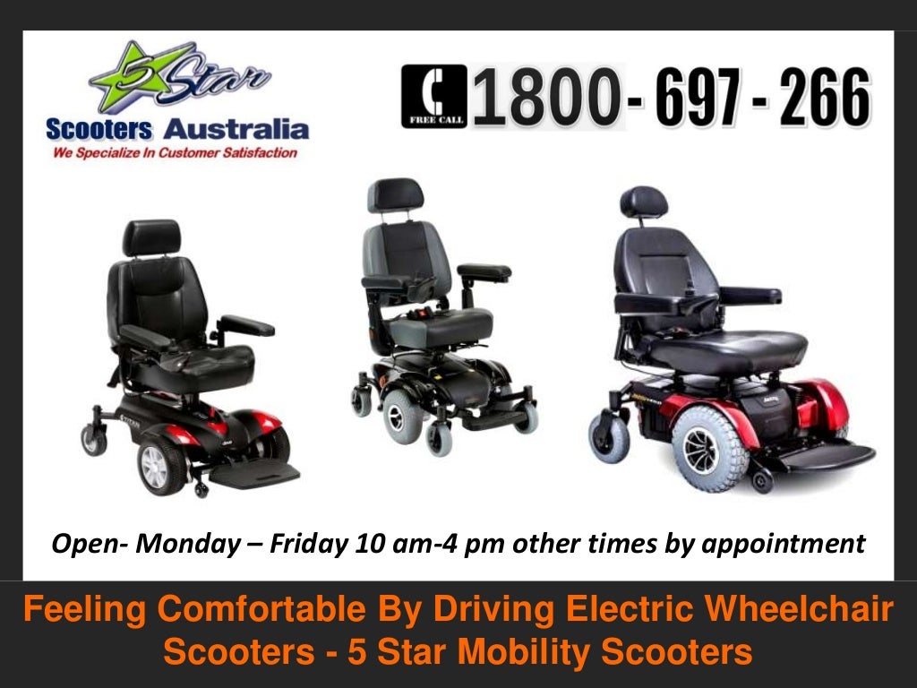 Feeling Comfortable By Driving Electric Wheelchair Scooters 5 Star