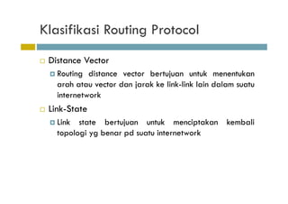static and dynamic routing | PDF