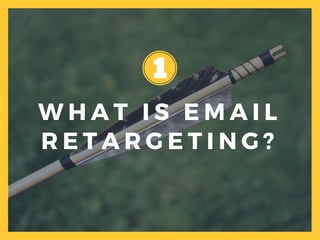  
W H A T I S E M A I L
R E T A R G E T I N G ?
 
