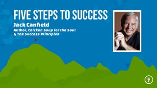 Five Steps to Success
Jack Canﬁeld

Author, Chicken Soup for the Soul
& The Success Principles

 