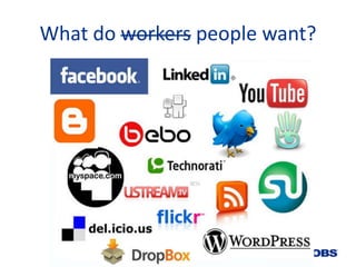 What do workers people want?
 