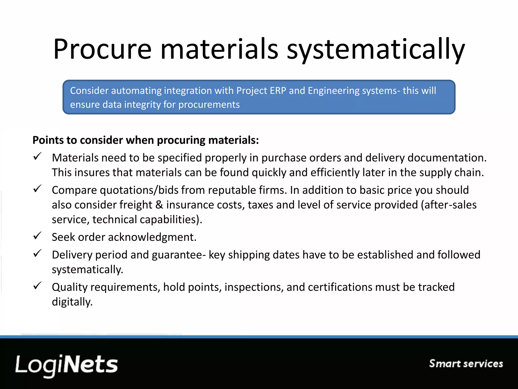 5 steps to better construction materials tracking | PDF