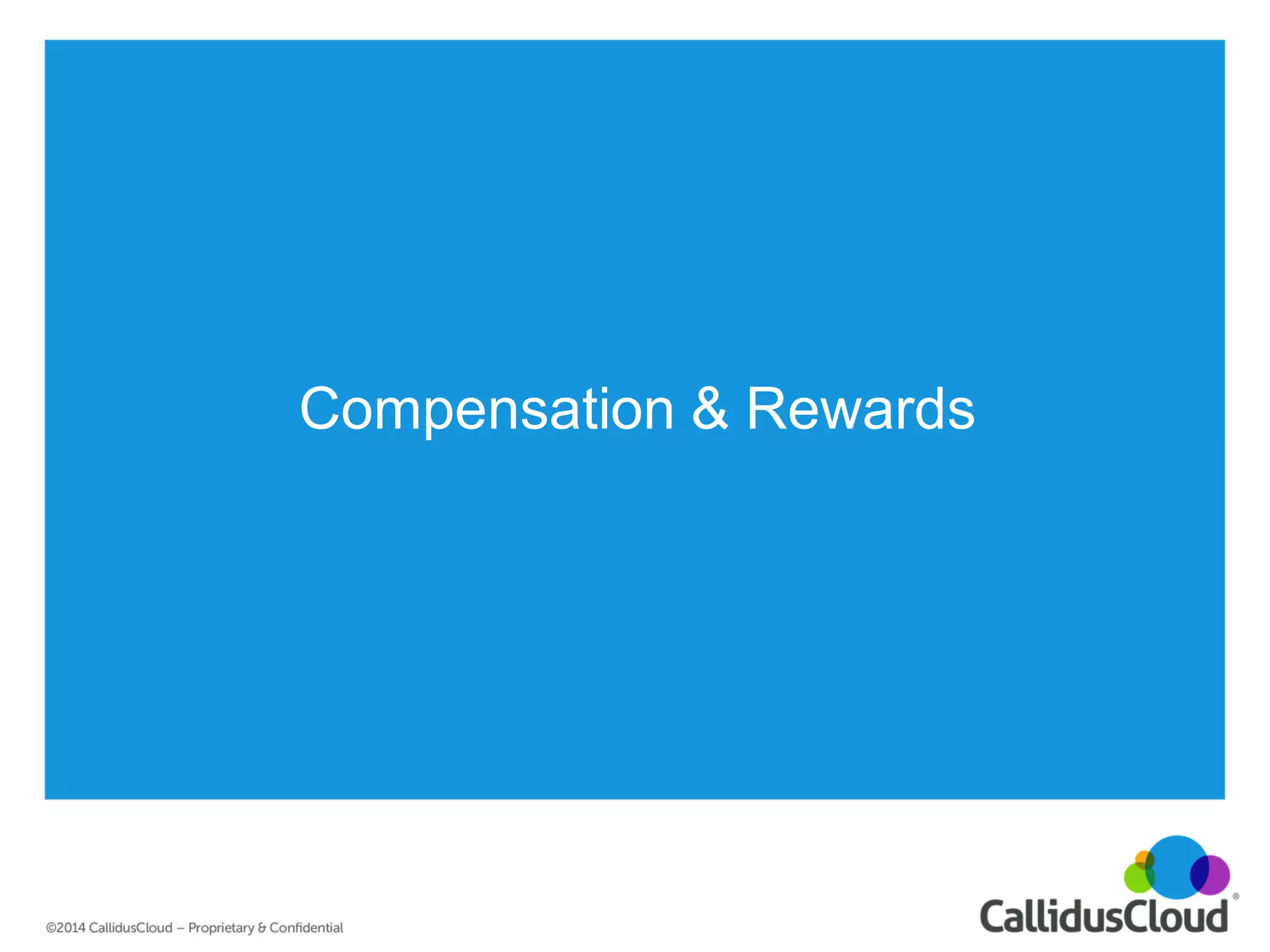 Compensation & Rewards  